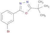 2-(3-Bromophenyl)-5-(tert-butyl)-1,3,4-oxadiazole