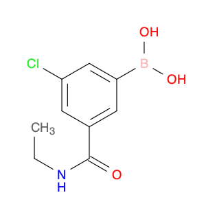 Boronic acid,B-[3-chloro-5-[(ethylamino)carbonyl]phenyl]-