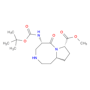 (5S,8S,10aR)-Methyl 5-(tert-butoxycarbonylaMino)-6-oxodecahydropyrrolo[1,2-a][1,5]diazocine-8-carb…