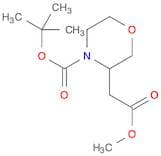 3-Methoxycarbonylmethyl-morpholine-4-carboxylic acid tert-butyl ester