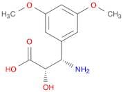 (2S,3S)-3-Amino-3-(3,5-dimethoxyphenyl)-2-hydroxypropanoic acid