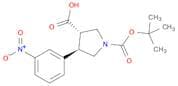 Boc-(+/-)-trans-4-(3-nitro-phenyl)-pyrrolidine-3-carboxylic acid