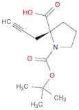(R)-1-(tert-Butoxycarbonyl)-2-(prop-2-yn-1-yl)pyrrolidine-2-carboxylic acid