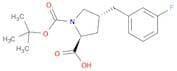 (2S,4R)-1-(Tert-Butoxycarbonyl)-4-(3-Fluorobenzyl)Pyrrolidine-2-Carboxylic Acid