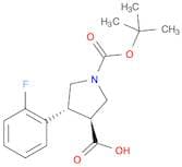 Boc-(+/-)-trans-4-(2-fluoro-phenyl)-pyrrolidine-3-carboxylic acid