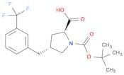 (2S,4R)-1-(tert-Butoxycarbonyl)-4-(3-(trifluoromethyl)benzyl)pyrrolidine-2-carboxylic acid
