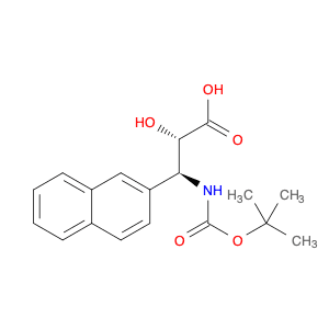 (2S,3S)-3-((tert-Butoxycarbonyl)amino)-2-hydroxy-3-(naphthalen-2-yl)propanoic acid