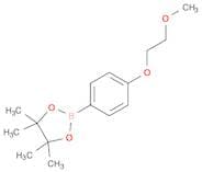 2-[4-(2-methoxyethoxy)phenyl]-4,4,5,5-tetramethyl-1,3,2-dioxaborolane