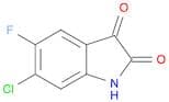 1H-Indole-2,3-dione, 6-chloro-5-fluoro-