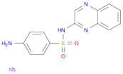 4-amino-N-(quinoxalin-2-yl)-N-sodiobenzene-1-sulfonamide