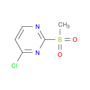 Pyrimidine, 4-chloro-2-(methylsulfonyl)-