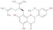 4H-1-Benzopyran-4-one,2,3-dihydro-5,7-dihydroxy-2-(4-hydroxy-2-methoxyphenyl)-8-[(2R)-5-methyl-2-(…