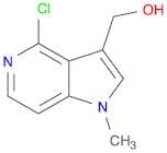 1H-Pyrrolo[3,2-c]pyridine-3-methanol, 4-chloro-1-methyl-