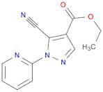 Ethyl 5-cyano-1-(pyridin-2-yl)-1H-pyrazole-4-carboxylate