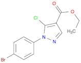 Ethyl 1-(4-bromophenyl)-5-chloro-1H-pyrazole-4-carboxylate