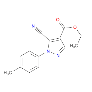 Ethyl 5-cyano-1-(p-tolyl)-1H-pyrazole-4-carboxylate