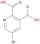 2,3-Pyridinedicarboxylic acid, 5-bromo-
