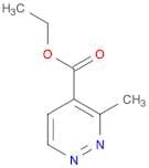 4-Pyridazinecarboxylic acid, 3-methyl-, ethyl ester