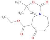 1H-Azepine-1,3-dicarboxylic acid, hexahydro-4-oxo-,1-(1,1-dimethylethyl) 3-ethyl ester