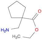 Cyclopentanecarboxylic acid, 1-(aminomethyl)-, ethyl ester
