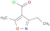 3-Ethyl-5-methylisoxazole-4-carbonyl chloride