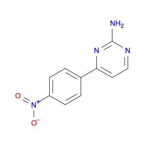 4-(4-Nitrophenyl)-2-pyrimidinamine