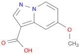 Pyrazolo[1,5-a]pyridine-3-carboxylic acid, 5-methoxy-