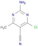 2-Amino-4-chloro-6-methylpyrimidine-5-carbonitrile