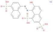 1,3-Naphthalenedisulfonic acid,7-hydroxy-8-[(4-sulfo-1-naphthalenyl)azo]-, trisodium salt