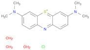 Phenothiazin-​5-​ium, 3,​7-​bis(dimethylamino)​-​, chloride, hydrate (1:1:3)