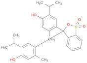 Phenol, 4,​4'-​(1,​1-​dioxido-​3H-​2,​1-​benzoxathiol-​3-​ylidene)​bis[5-​methyl-​2-​(1-​methyleth…