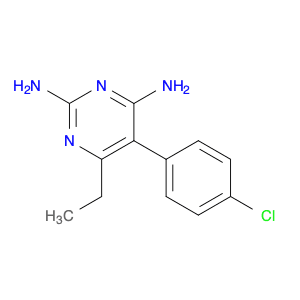 2,4-Pyrimidinediamine, 5-(4-chlorophenyl)-6-ethyl-