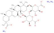 a-D-Glucopyranosiduronic acid,(3b,20b)-20-carboxy-11-oxo-30-norolean-12-en-3-yl2-O-b-D-glucopyranu…
