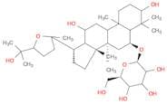 b-D-Glucopyranoside,(3b,6a,12b,24R)-20,24-epoxy-3,12,25-trihydroxydammaran-6-yl