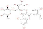4H-1-Benzopyran-4-one,3-[[6-O-(6-deoxy-a-L-mannopyranosyl)-b-D-glucopyranosyl]oxy]-5,7-dihydroxy-2…