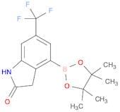 4-(4,4,5,5-tetramethyl-1,3,2-dioxaborolan-2-yl)-6-(trifluoromethyl)-2,3-dihydro-1H-indol-2-one