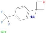3-(4-(Trifluoromethyl)phenyl)oxetan-3-amine