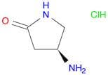 2-Pyrrolidinone, 4-amino-, monohydrochloride, (4S)-