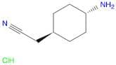 2-[trans-4-aminocyclohexyl]acetonitrilehydrochloride