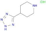 Piperidine, 4-(1H-tetrazol-5-yl)-, monohydrochloride