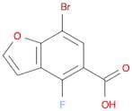 7-bromo-4-fluoro-1-benzofuran-5-carboxylic acid