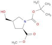 1-tert-butyl2-methyl(2R,4R)-4-(hydroxymethyl)pyrrolidine-1,2-dicarboxylate