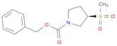 benzyl (3R)-3-methanesulfonylpyrrolidine-1-carboxylate
