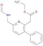 Ethyl 2-[6-(formamidomethyl)-3-phenylpyridin-2-yl]acetate
