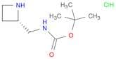 Carbamic acid, N-[(2S)-2-azetidinylmethyl]-, 1,1-dimethylethyl ester, hydrochloride (1:1)
