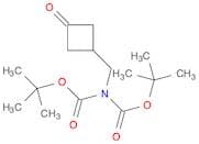 tert-butyl N-[(tert-butoxy)carbonyl]-N-[(3-oxocyclobutyl)methyl]carbamate