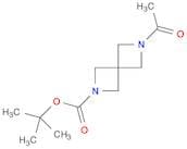 tert-Butyl 6-acetyl-2,6-diazaspiro[3.3]heptane-2-carboxylate