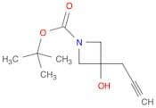 tert-butyl 3-hydroxy-3-(prop-2-yn-1-yl)azetidine-1-carboxylate