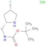 tert-Butyl (((2S,4S)-4-fluoropyrrolidin-2-yl)methyl)carbamate hydrochloride