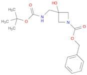 Benzyl 3-(([(tert-butoxy)carbonyl]amino)methyl)-3-hydroxyazetidine-1-carboxylate